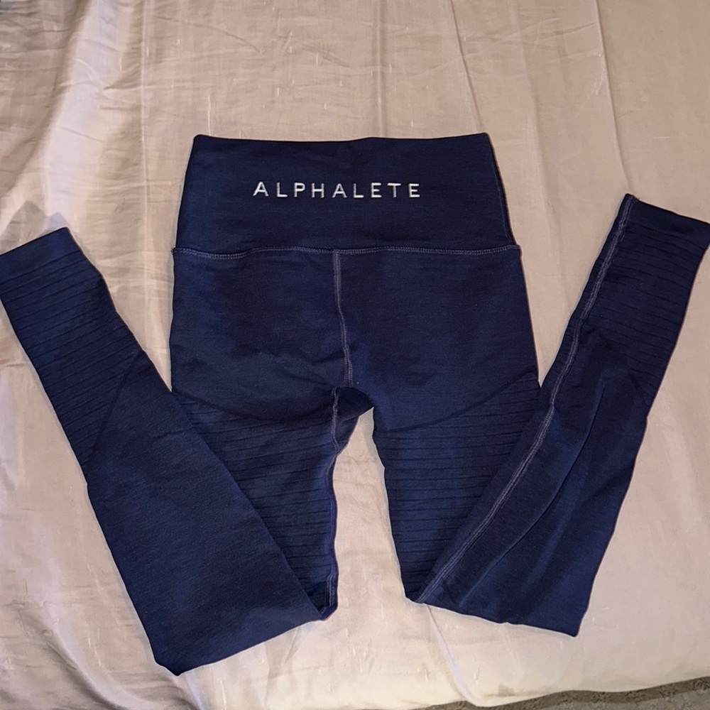 Alphalete OG Revival Leggings - navy blue